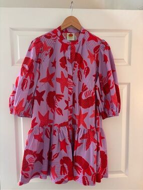 Farm Rio Sky Mini Dress. Excellent Condition/Worn Once. Size Small